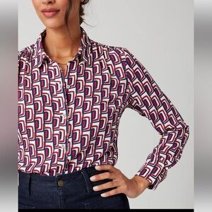 💕UNTUCKit Collared Natalie Button-Up Shirt💕 NWT